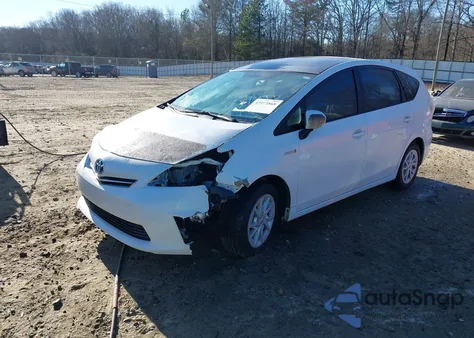 2014 Toyota Prius V Three from USA, damaged, VIN JTDZN3EU3E3346006